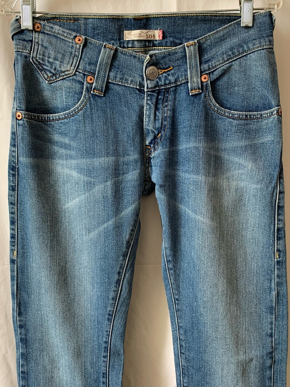 Levi's 504 Slouch Straight Low Rise Vintage Jeans - Size 5
